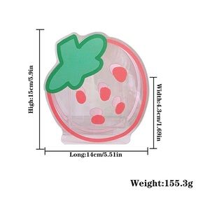 🍓Strawberry Acrylic Brush Display 🍓